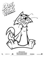 Dibujo para colorear Don Gato y su Pandilla