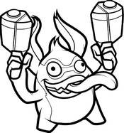 Coloring page Trigger Happy