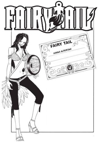 Coloring page Fairy Tail