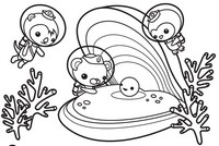 Målarbok Octonauts