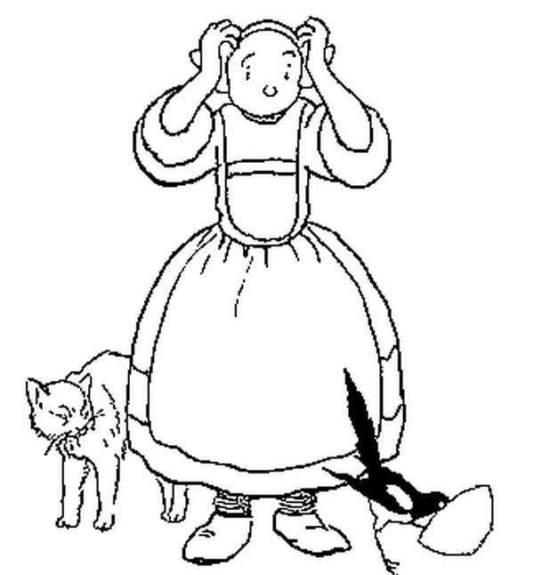 Coloring page Becassine