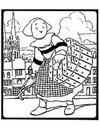 Coloring page Becassine