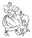 Coloring page Becassine