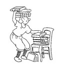 Coloring page Becassine