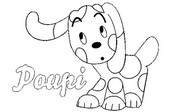 Coloriage Poupi