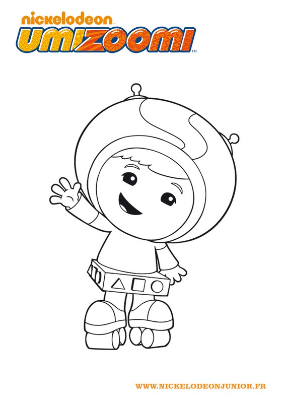 Desenho para colorir Umizoomi