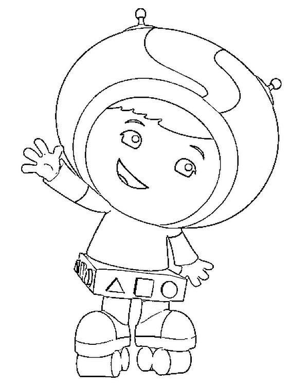 Disegno da colorare Umizoomi