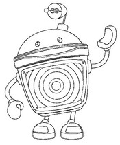 Feuille de coloriage - Coloriage Bo - Umizoomi