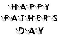 Coloring page Father's Day