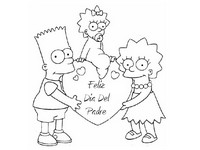 Dibujo para colorear Dia del padre