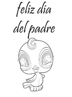 Dibujo para colorear Dia del padre