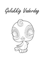 Kleurplaat om te printen - Gelukkige Vaderdag