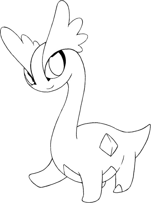 Dibujo para colorear Pokemon X Y