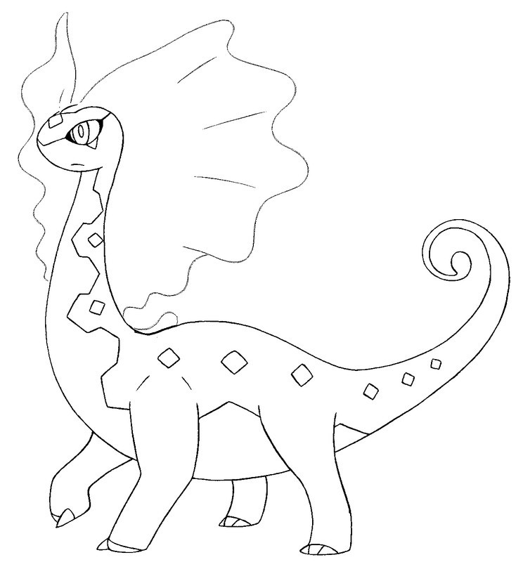 Coloring page Pokemon X Y