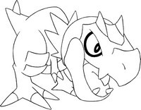 Coloring page Pokemon X Y