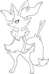 Coloring page Pokemon X Y