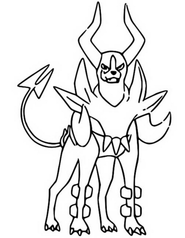 Desenhos de Mega Pokémon para Colorir