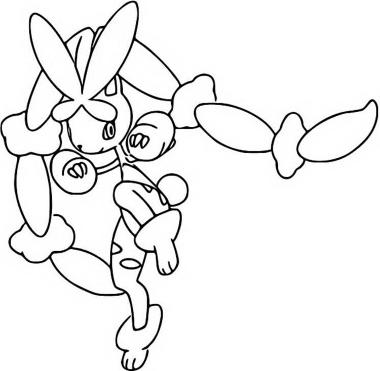 Desenhos para colorir Pokémon MegaEvolução