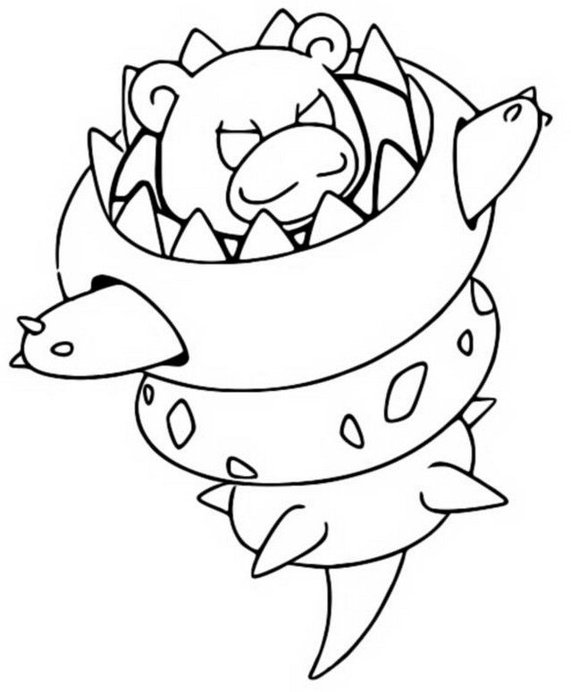 pokemon para colorir 127 –  – Desenhos para Colorir