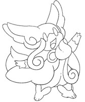 Coloring page Mega Audino 531