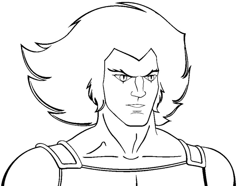 Coloriage Lion-o