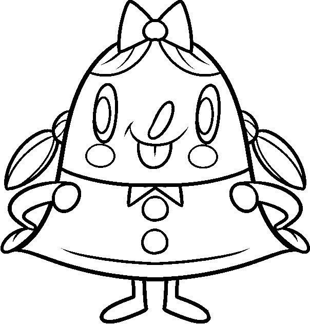 Coloring page Candy Crush Saga