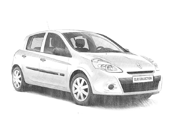 Desenho para colorir Twingo