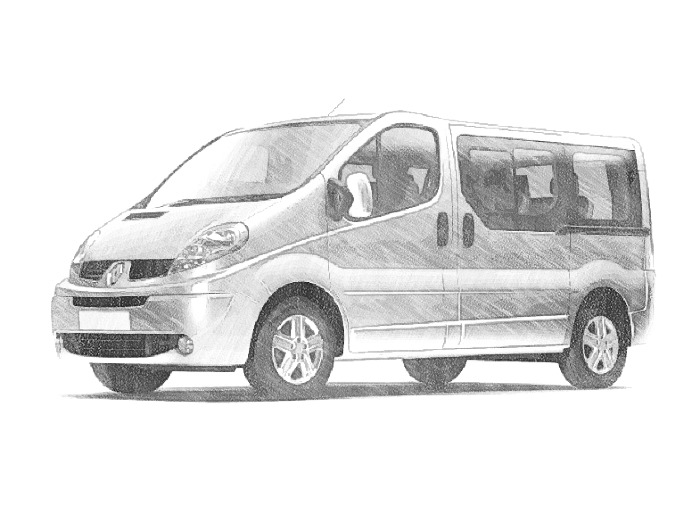 Coloriage Trafic passenger