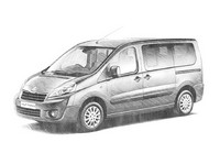 Desenho para colorir Peugeot Expert