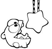 Coloriage Cut the Rope