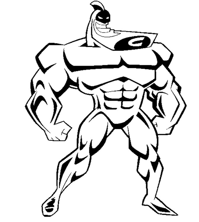 Coloring page Crimson Chin - The Fairly Oddparents
