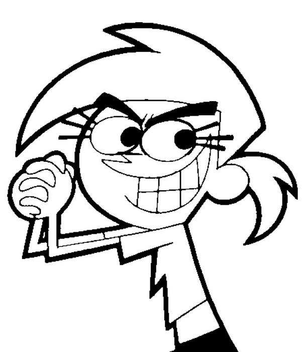 Coloring page Vicky - The Fairly Oddparents