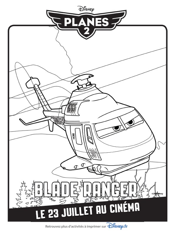 Coloring page Blade Ranger