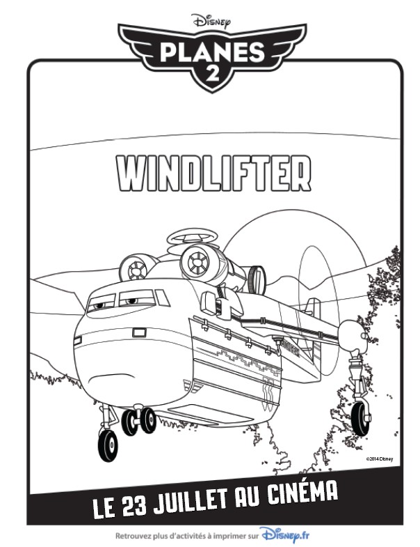 Kleurplaat Windlifter