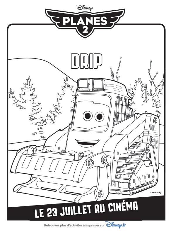 Coloring page Planes 2 Fire and Rescue 