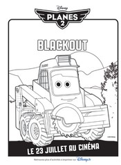 Dibujo para colorear Blackout