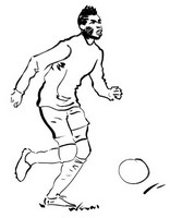 Desenho para colorir Paul Pogba