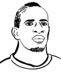 Coloring page Mamadou Sakho