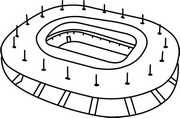 Desenho para colorir Stade de France