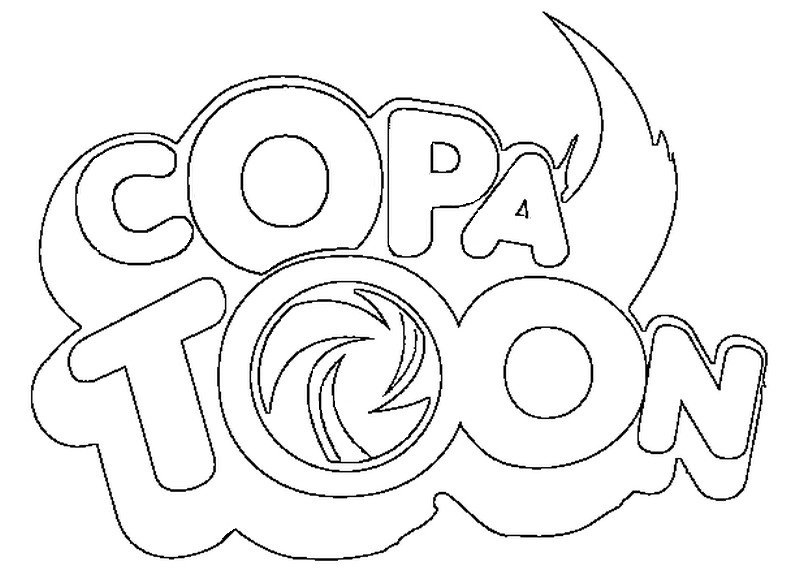 Disegno da colorare Copa Toon