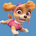 Kolorowanki Paw Patrol - Skye