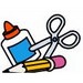 Coloriages Ecole Fournitures scolaires