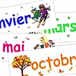 Coloriages Mois de l'année