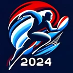 Dibujos de Atletas franceses Juegos Olímpicos 2024 para colorear
