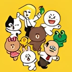 Line Friends Coloring Pages