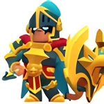 Kolorowanki Brawl Stars - Rycerze zadymowego stołu