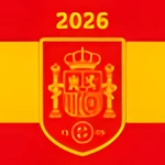 Dibujos para colorear Selección española de fútbol 2026