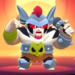 Páginas para colorir - Brawl Stars - Damian Starr Nova Bolt