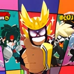 İndirilebilir Boyama Sayfaları - Brawl Stars - My Hero Academia