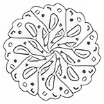 Kleurplaten Mandala Herfst